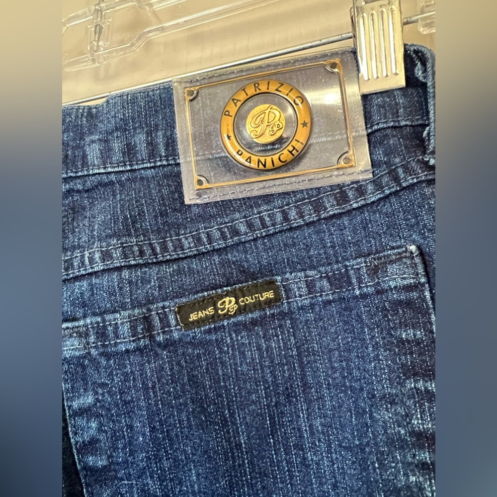 Patrizio Panichi Dark Blue Jeans, Made In Italy, Size 34